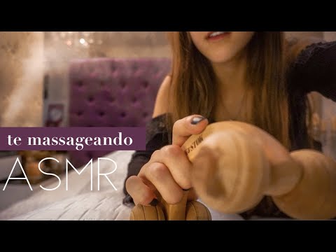 ASMR MASSAGEM REALISTA - te massageando da cabeça aos pés!