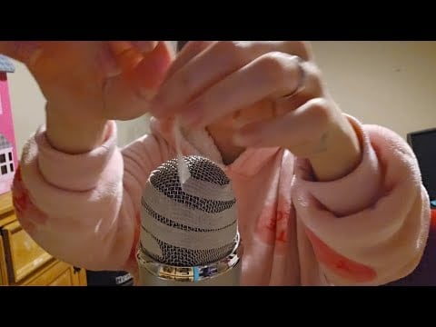 Trying different tapes on the mic. intense sticky crackling sounds ASMR