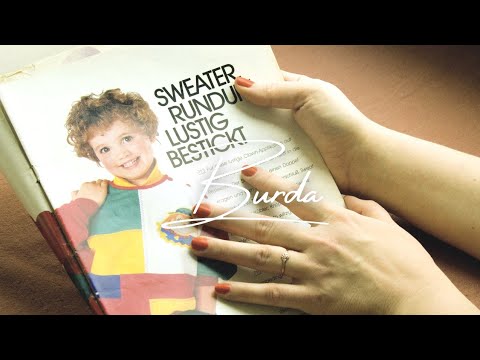 ASMR Fashion/Sewing Magazines from the 80s & 90s (soft spoken)