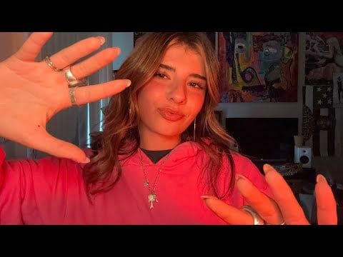 [ASMR] Hand Movements With Mouth Sounds & Tongue Clicking 