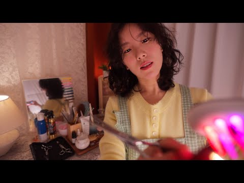 ASMR 💆🏻‍♀️🫧 헤어컷부터 두피 관리까지 풀코스 미용실 수면 케어 ✂️💖 (헤어컷, 두피 마사지, 스케일링, 샴푸, 영양 관리 )