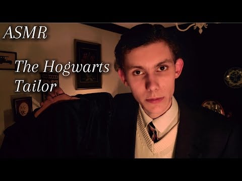 ASMR - Wizard Robe Fitting at Diagon Alley, Harry Potter male soft spoken roleplay for sleep 