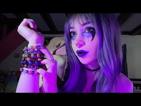 Showing You Bracelets I Made ASMR | Jewelry Sounds, Bead Sounds, Rambling, Rummaging, Whispering