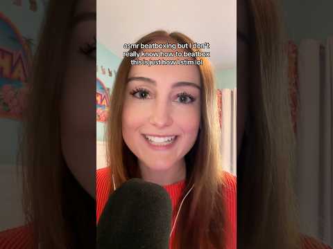 asmr beatboxing #asmr #mouthsounds #beatboxing