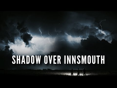 SHADOW OVER INNSMOUTH - Complete by HP Lovecraft 1931 | ASMR + Rolling Thunderstorm, BLACKSCREEN