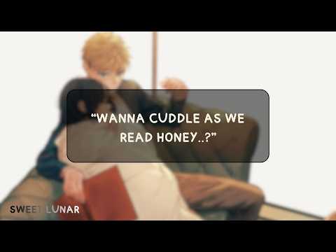[ASMR] Cuddling In Bed As We Read Together [heavy breathing] [Sleep Aid]