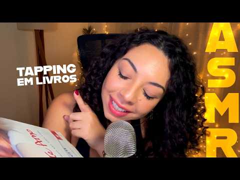 ASMR Tapping em Livros 📖 Sons de Papel para Relaxar