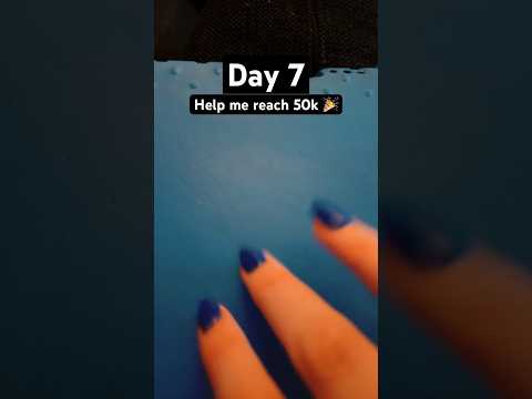 Day 7 👍🏻 #reach50k #relax #tingles #asmr #josefinasmr #sleep #asmrshorts #satisfying #tapping