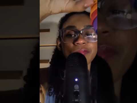 ASMR Clínica do sono 🌙 Ajuste para dormir profundamente (Voz suave + Toques na tela) #asmr #tingles