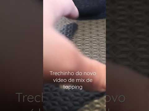 Trecho do novo vídeo do canal mix de #tapping #asmr #asmrtapping