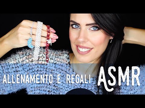 ASMR ita - 🏋🏼‍♀️ COME MI STO ALLENANDO + REGALO di una NINFETTA 🌸 (Whispering)