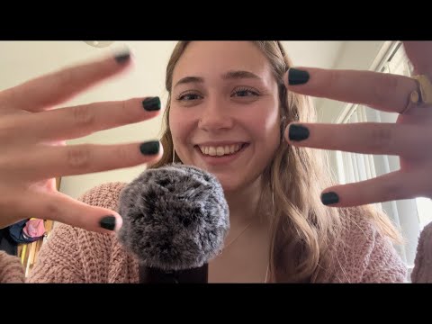 ASMR painting my nails 🎃