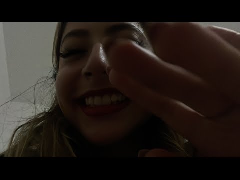 Asmr caseiro: Tapping na tela e no óculos - voz suave e sussurros