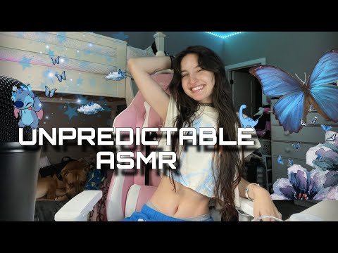 UNPREDICTABLE RANDOM ASMR TRIGGER ASSORTMENT FAST & AGGRESSIVE ( ASMR for those who can’t SLEEP )