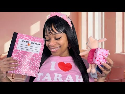 ASMR |💝POV Girl Who Is Secretly OBSESSED With Tarah Pampers Her In Class | Valentine's Day Special 