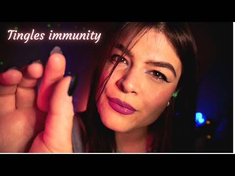 TINGLES IMMUNITY TEST - Visual Triggers - Close up ASMR