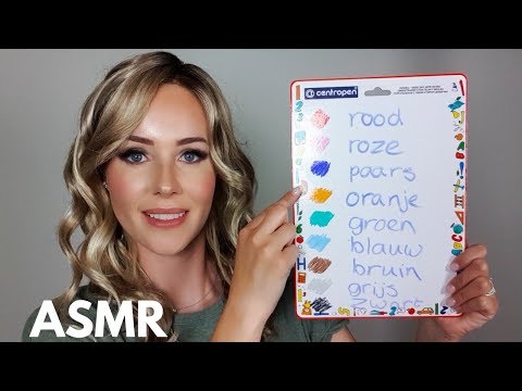 ASMR Talking You To Sleep 🌷 While Teaching You Dutch