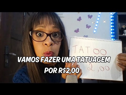 AI AI AI..SERÁ QUE DÁ CERTO ESSA TATUAGEM #asmr  #asmrroleplay  #humor