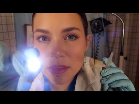 ASMR You Have Something in Your Eye | Eye Exam, Eye Cleaning, Vision Tests