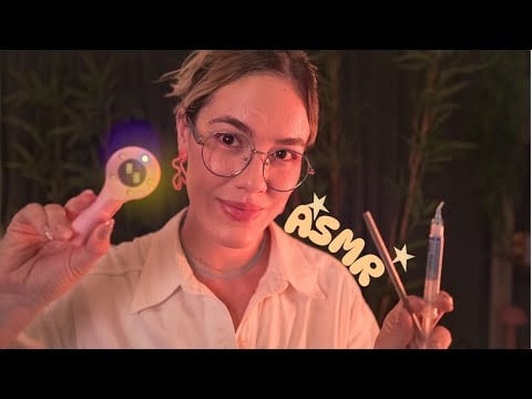 ASMR ROLEPLAY | Dermatologista cuida da sua pele + Botox em você 🧑🏼‍⚕️⭐️