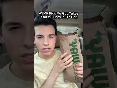ASMR Pick Me Guy Takes You to Lunch in His Car #asmr #roleplay
