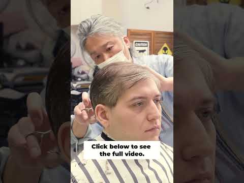 Sun Wolf Barber's Scissors Skills  Watch This Hair Transformation!
