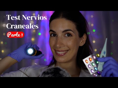 ASMR Test de Nervios Craneales Completo 🧠🩺 - Roleplay Realista para Dormir PROFUNDO 😴 | Lena ASMR