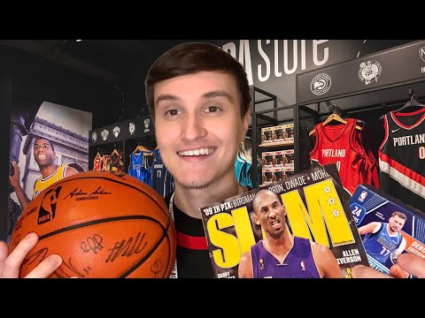 ASMR at the NBA Sports Store 🏀💤 (asmr roleplay)