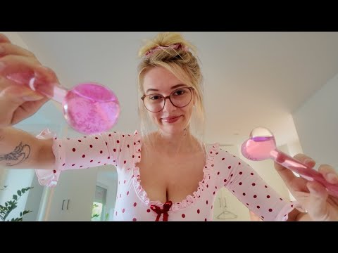 ASMR Freundin kümmert sich morgens um dich (Affirmationen, Massage, Geborgenheit..)