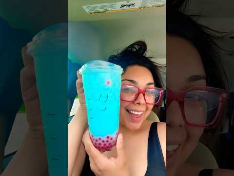 STARBUCKS BOBA ASMR | drinking the NEW summer skies drinking sounds #starbucks #boba
