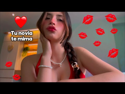 ASMR Roleplay Tu NOVIA te cuida porque estás Enfermo ❤️‍🩹🤒 te atiendo suave y delicado