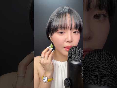tapping on your face...  #asmr
