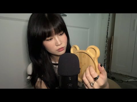ASMR rambling and tapping to help you sleep