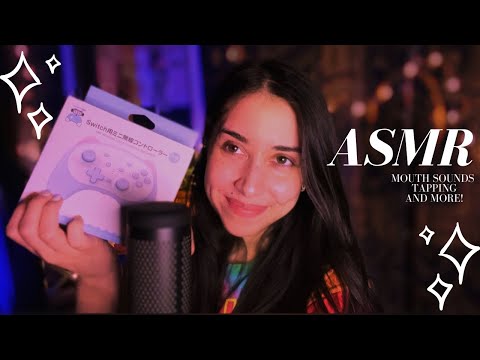 ASMR Mouth Sounds with lots of tingly Triggers & Clicky whisper rambles