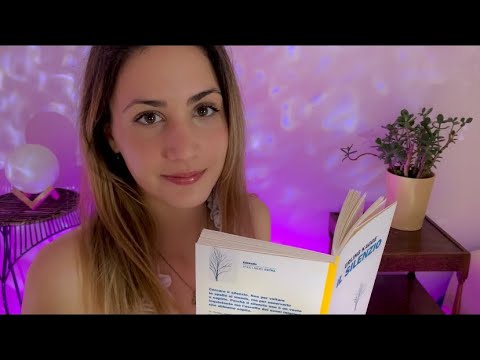 Addormentati mentre leggo 📚 | ASMR ITA | white noise • whispers • listen while study