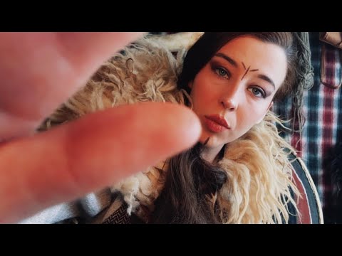 ASMR | Spinning the Fates in Your Favor | Rune Reading | Viking Age 🌬️#asmr #history #relax 