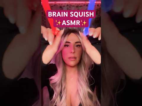 👩‍⚕️ Squishing your brain 🧠 #asmr #asmrsounds #relaxing #satisfyingasmr #fypage #fyp