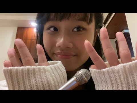 Trying ASMR on vacation🌊⭐️(random triggers+rambles)