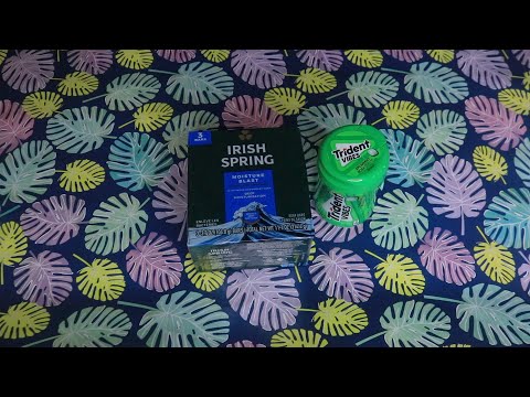 IRISH SPRING SOAP ASMR TAPPING NO TALKING
