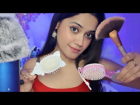 ASMR - good night 💤 ( playing with mic 🎤) 