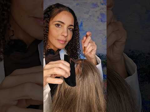 ASMR ROLEPLAY ANALISANDO O SEU COURO CABELUDO  #asmrrelax #asmrroleplay #relax #asmrbrasil