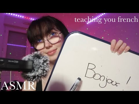 asmr: Teaching you French 🤍