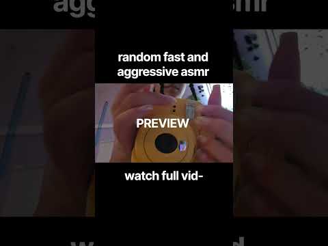 random fast ans aggressive asmr