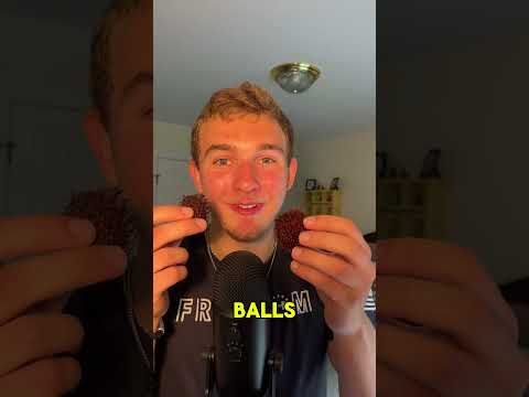 Trying rare fruit