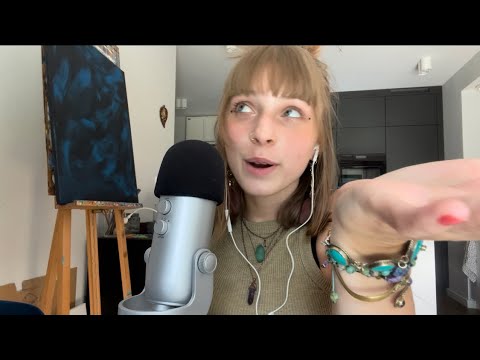 ASMR whispered Q&A (+ mouth sounds) 🦋