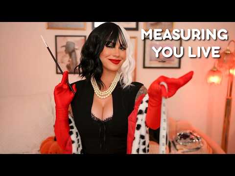 ASMR Personal Fitting with Cruella de Vil 💋