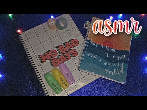 ASMR - COISINHAS DE PAPELARIA (sons em 3d, tapping, canetas)