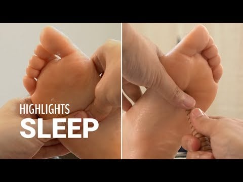 【ハイライト】寝る足つぼ | 痛いレベル8の新入社員 | 20代女性