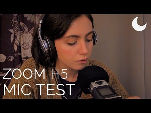 ASMR - Zoom H5 microphone test