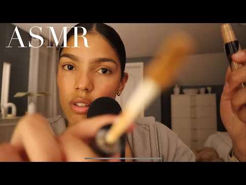 ASMR makeup role-play (attempted)
